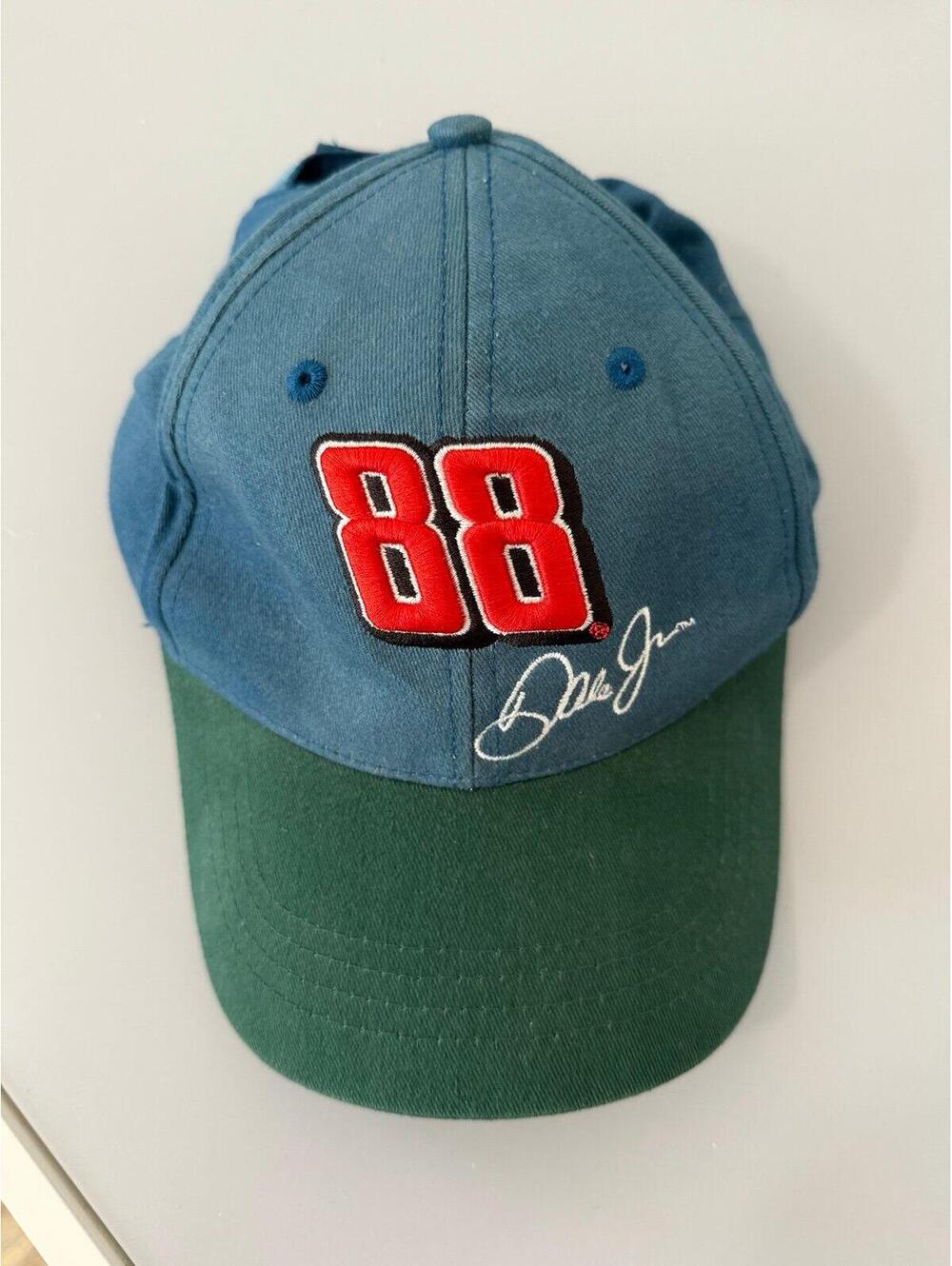 Blue and green nascar Dale Earnhardt JR Kelloggs vintage 2008 racing hat #88